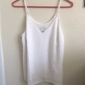 Elegant white tank